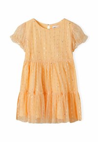 MINOTI - SPARKLE SEQUIN SHORT SLEEVE - PARTY - Cocktailklänning - orange Miniatyrbild 1