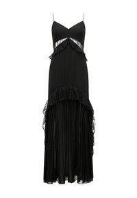 LARA PLEATED RUFFLE MAXI - Apģērbs svinīgiem gadījumiem - black