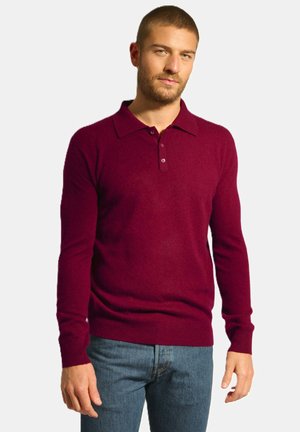 Långärmad tröja - bordeaux