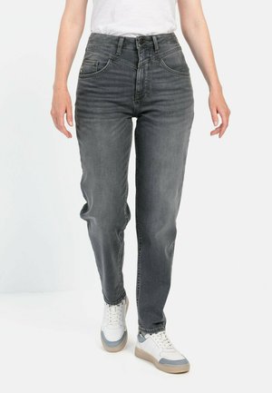 MOM FIT 5-POCKET  - Jeans Tapered Fit - dark grey used