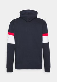 Champion HALF ZIP HOODED - Sudadera - navy/white/red
