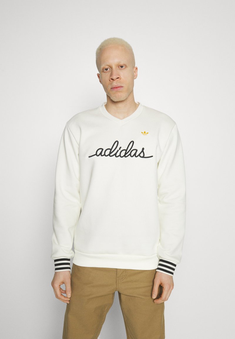 adidas off the shoulder sweatshirt