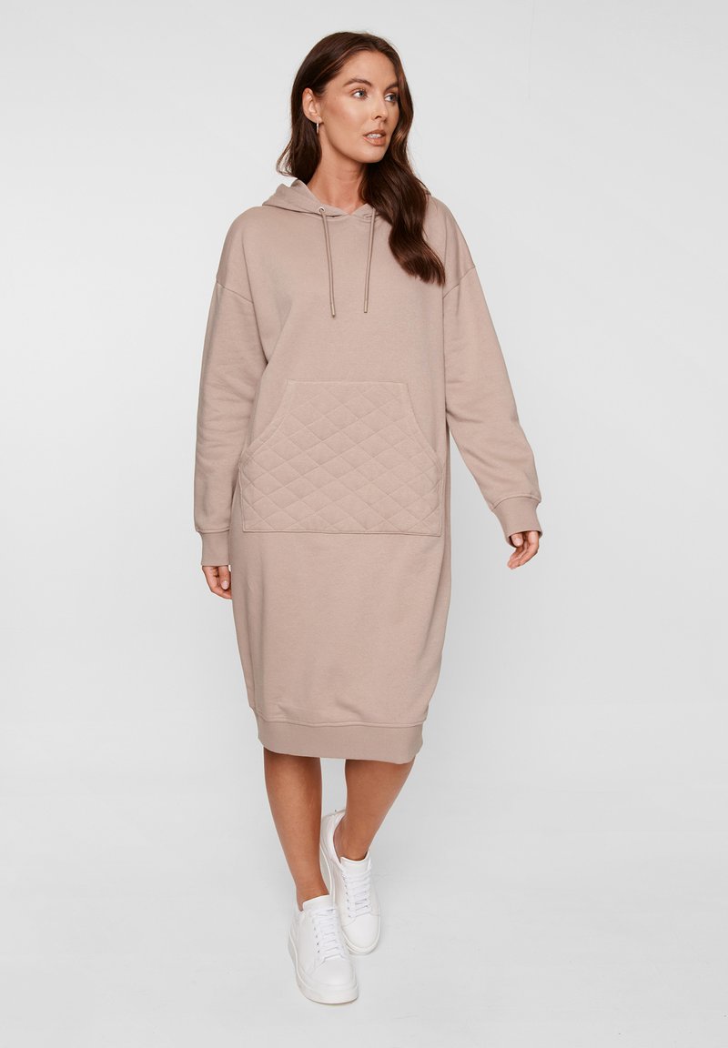 Damen Freizeitkleider | Threadbare LARA Freizeitkleid taupe - OU33878 Damen Freizeitkleider | Threadbare LARA Freizeitkleid taupe - OU33878