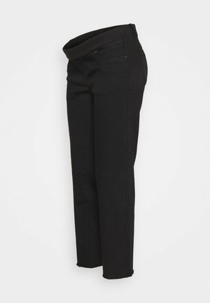MLMARBELLA RAW EDGE COMFY - Relaxed fit jeans - black denim