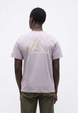 GRAPHIC REGULAR SHORT SLEEVE TEE - Nyomott mintás póló - transcendent grey