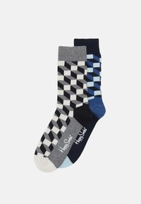 Happy Socks - FILLED OPTIC UNISEX 2 PACK - Socken - multi Thumbnail-Bild 1