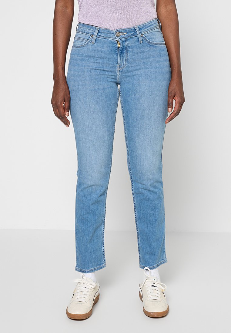 Lee Straight leg jeans mosterdgeel