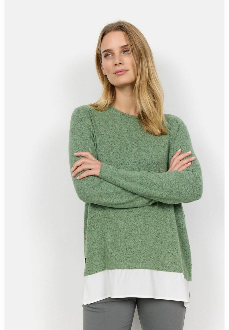 Soyaconcept SC-BIARA 81 - Džemper - green melange