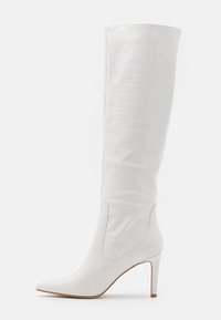 TRIBUTE - Botas de salto alto - white