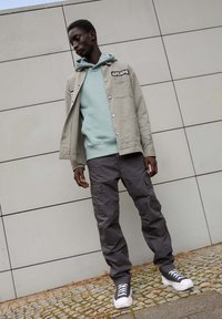 Carhartt WIP AVIATION PANT COLUMBIA - Calças cargo - blacksmith rinsed