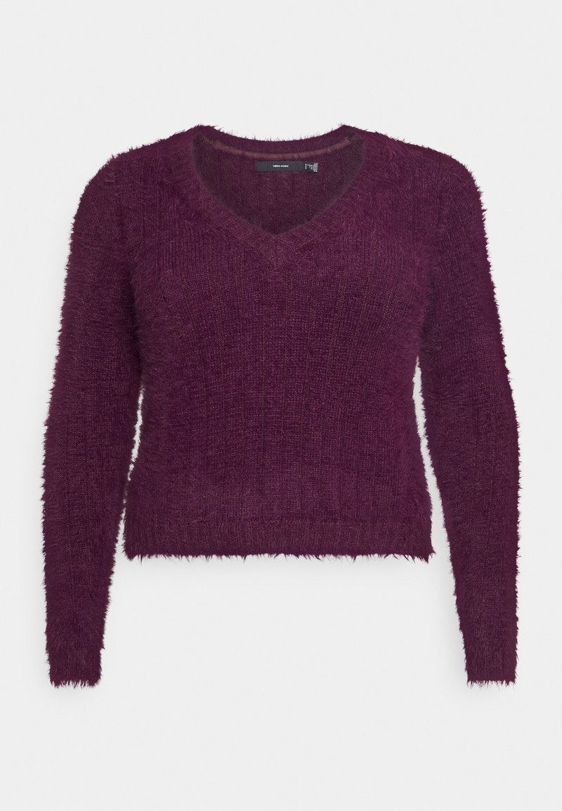 Vero Moda Curve Trui bordeauxrood