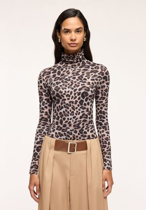Terranova, T-SHIRT A MANICA LUNGA ANIMALIER - Maglietta a manica lunga - var beige scuro