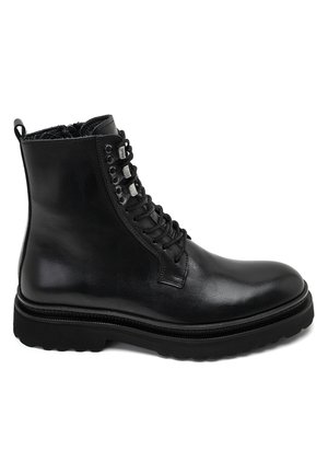 Desa Bottines à lacets - black