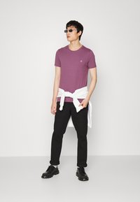 Marc O'Polo SHORT SLEEVE ROUND NECK - T-shirt básica - moonscape