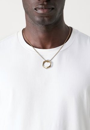 Armani Exchange LOGO - Necklace - gold-coloured