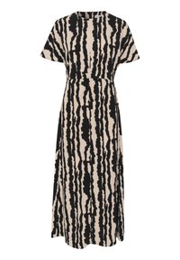 XEENIA - Day dress - non color small scratch stripe