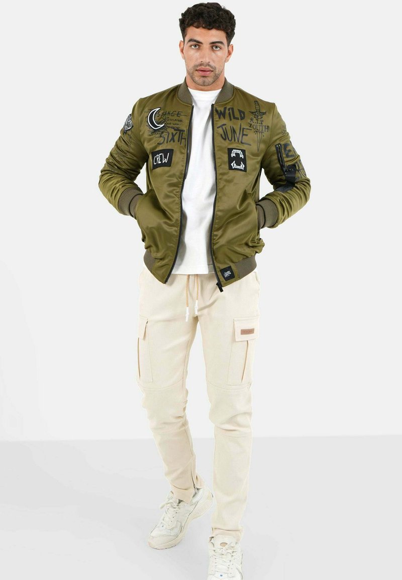 Sixth June Bomberjacks groen