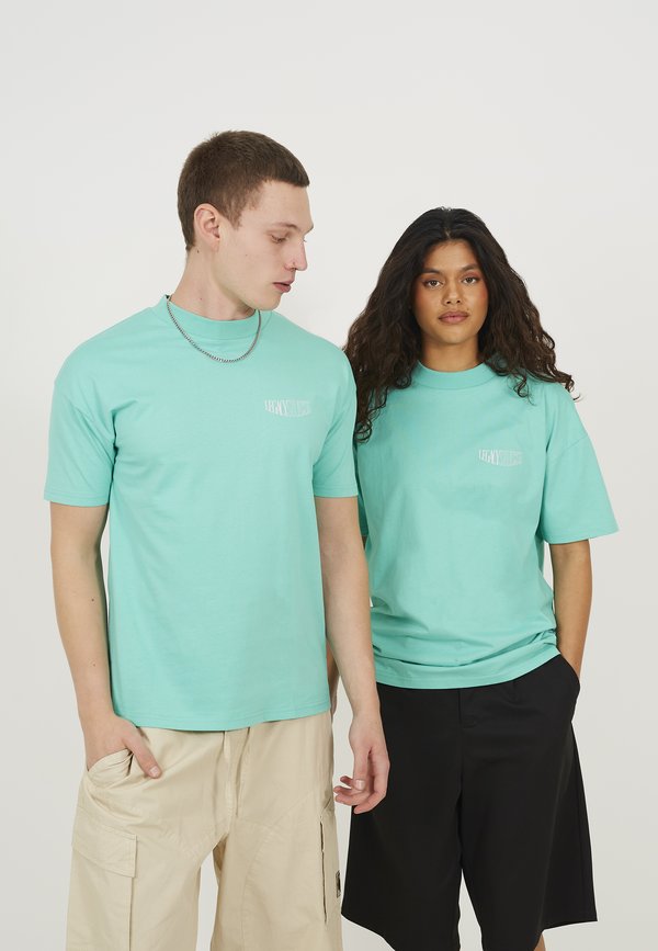 UNISEX - Print T-shirt - bright teal4