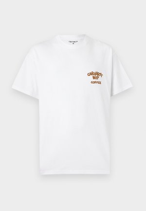 Carhartt WIP, COFFEE BREAK - T-shirt imprimé - white