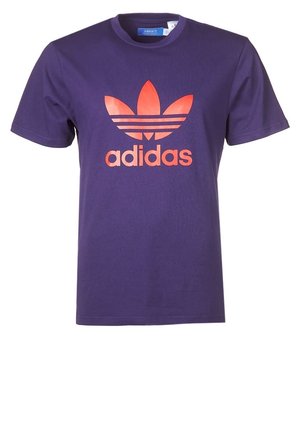 T-Shirt print - dark purple