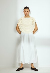 DRAPED - Blouse - cream