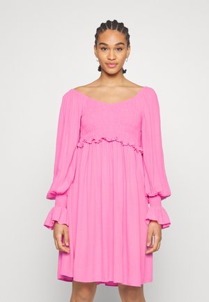 YAS YASMEZA SMOCK DRESS - Denné šaty - pink