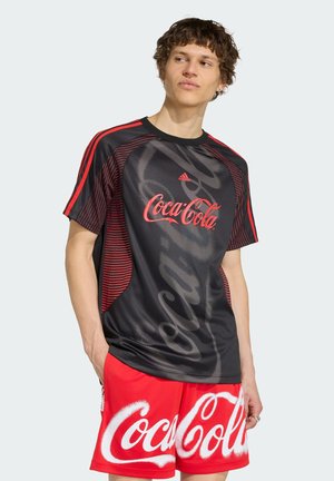 adidas Originals, COCA COLA TEAMGEIST 26 JERSEY - Camiseta estampada - black