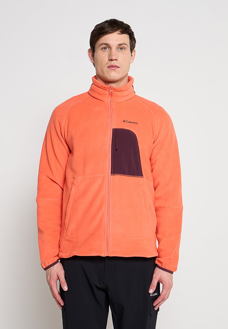 Columbia Fleecejas oranje