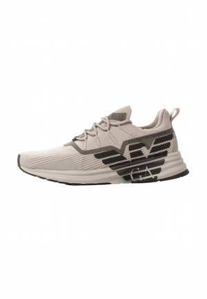 EA7 Emporio Armani, EA7 EMPORIO ARMANI SNEAKERS UNISEX - Trainers - black and silver