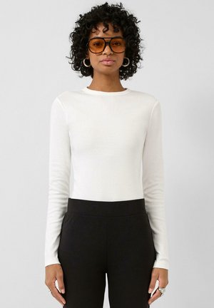 T-shirt à manches longues - creme