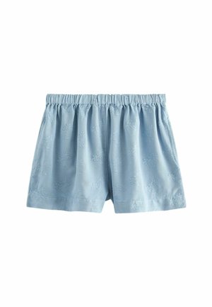 Next EMBROIDERED  REGULAR FIT - Shorts - blue