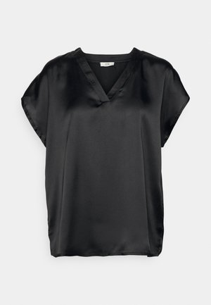 JDY Tall JDYBEATRICE V NECK - Základné tričko - black