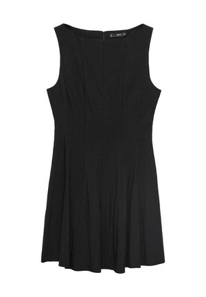 Mango PLEATED SHORT - Day dress - black