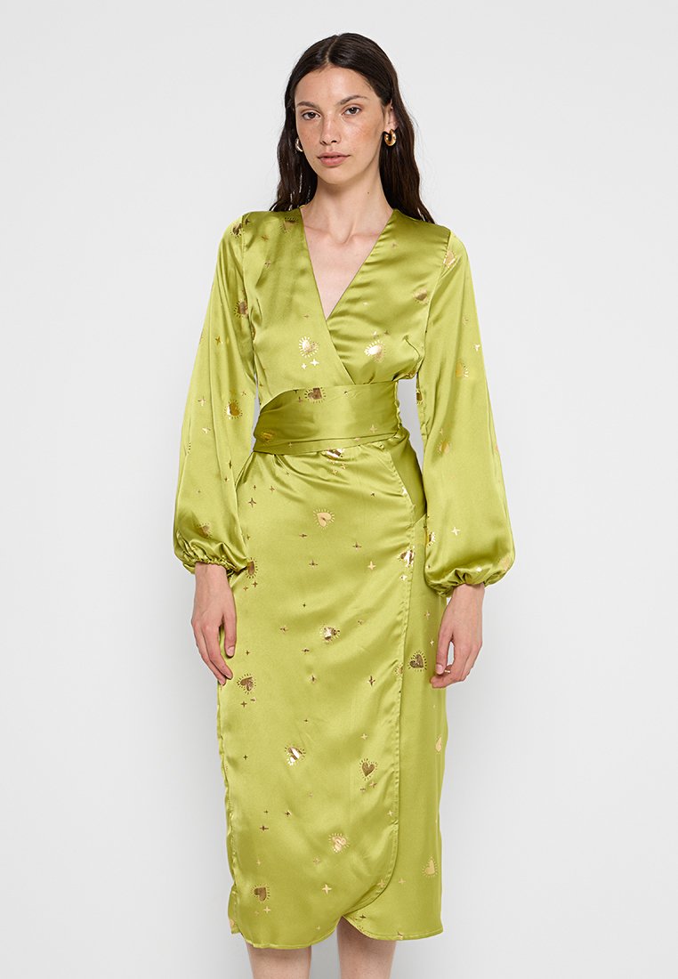 Never Fully Dressed Cocktailjurk grijs