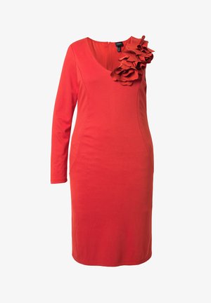 Ulla Popken, Jersey dress - red