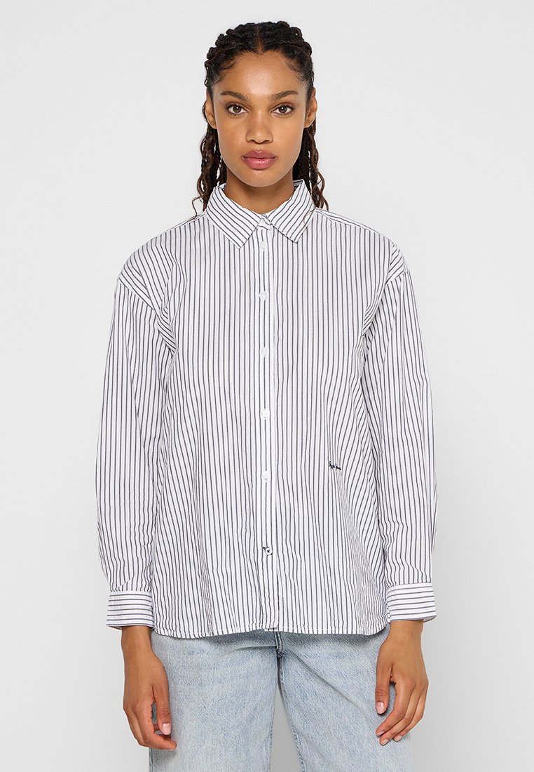 Pepe Jeans Overhemdblouse wit