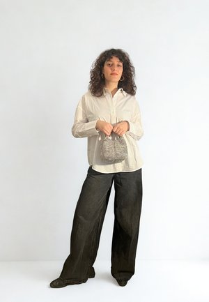 HVISK, MERRY RHINESTONES - Sac à main - clear silver