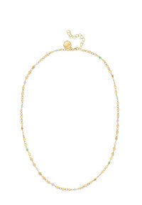 Singularu LONG CRYSTALS SUN - Collana - gold-coloured