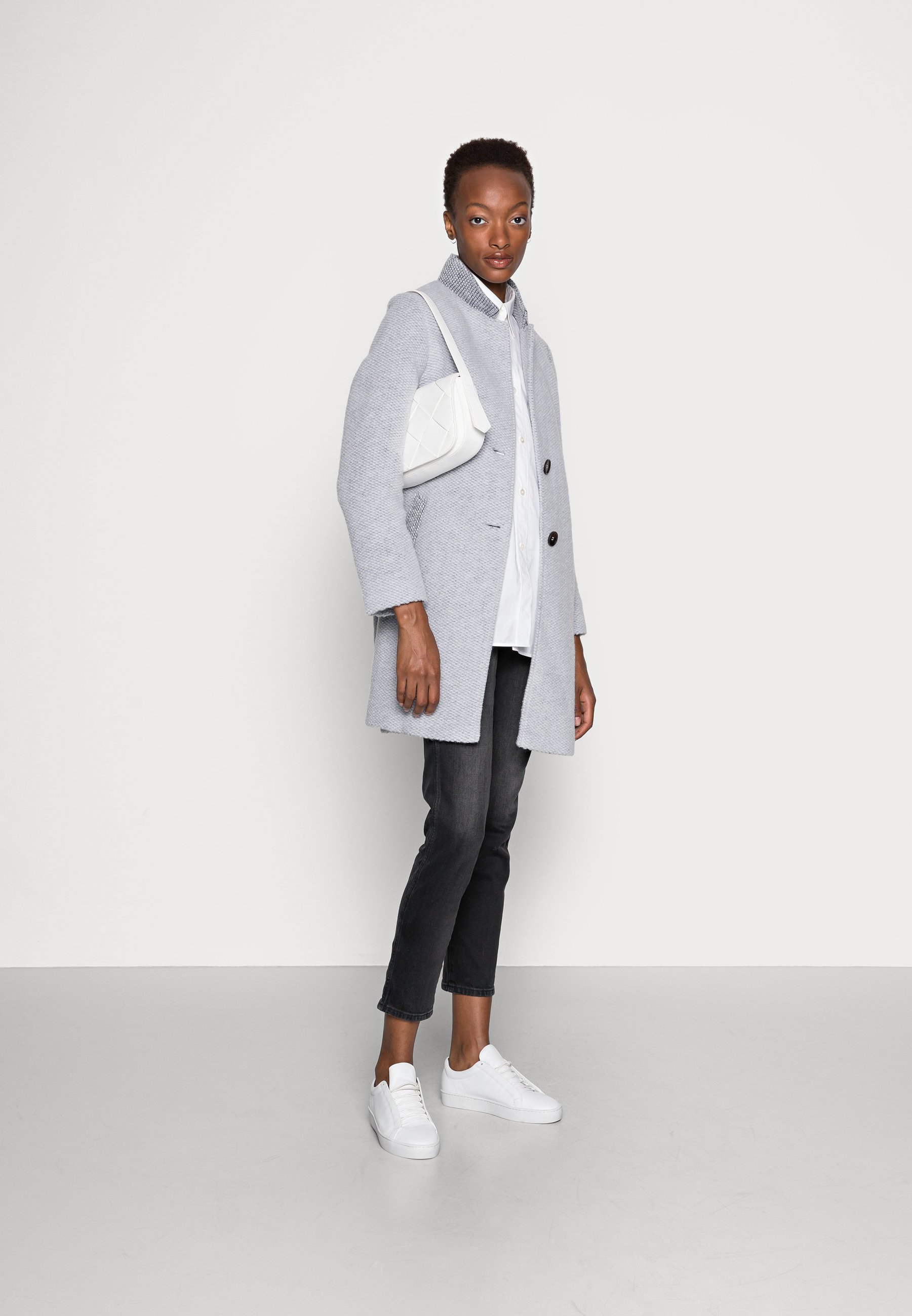 esprit grey coat