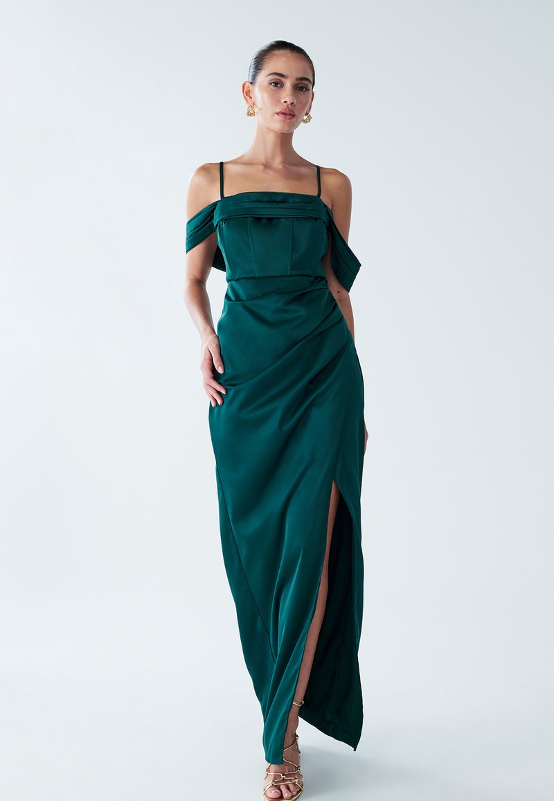 BWLDR BISMARCK DRESS - Maxi dress - emerald/green - Zalando.ie BWLDR BISMARCK DRESS - Maxi dress - emerald/green - Zalando.ie