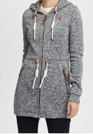 Halflange jas - dark grey