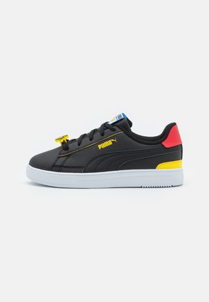 SERVE PRO SMILEYWORLD - Sneakers laag - black/royal blue/high risk red/vibrant yellow
