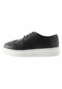 Next - Volnočasové šněrovací boty - black brogue Miniatura obrázku 1