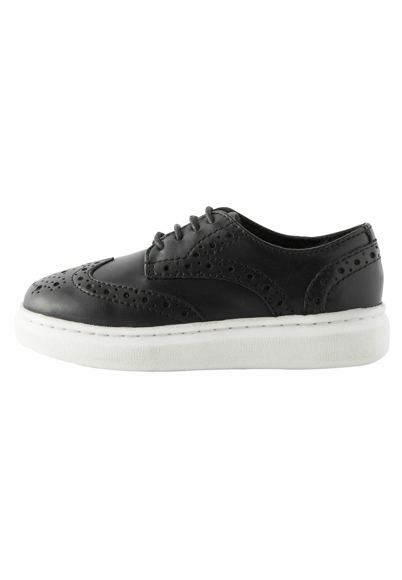 Next - Volnočasové šněrovací boty - black brogue, Zvětšit