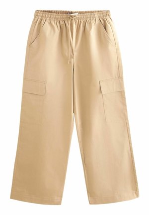 WIDE LEG - Cargobroek - camel natural