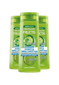 Garnier - FRUCTIS SHAMPOO FORTIFICANTE FORTI & BRILLANTI 2IN1, PER CAPELLI NORMALI, 250 ML - 3 PACK - Shampoo Immagine in miniatura 1