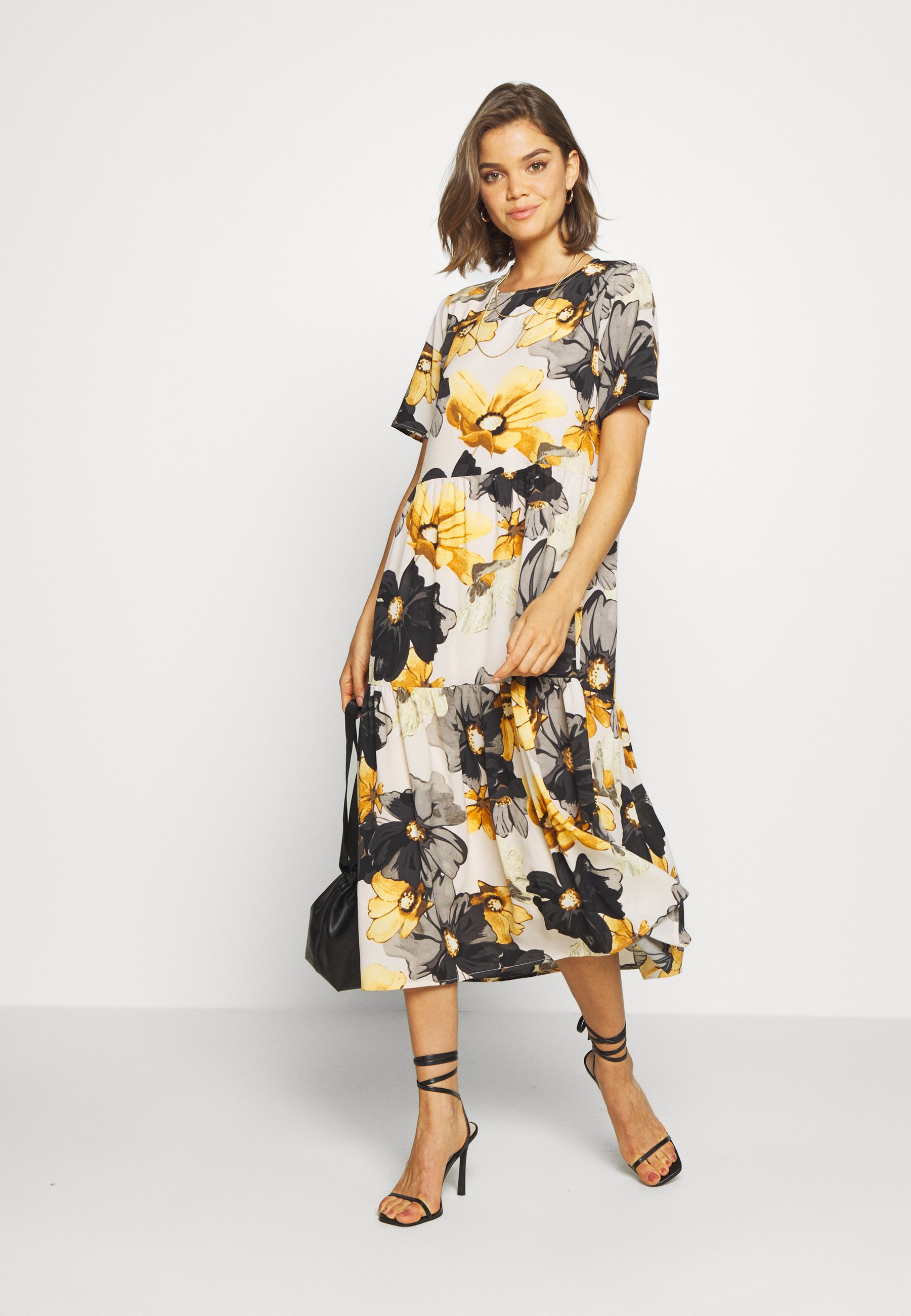 Object OBJLARA LONG DRESS FAIR Vardagsklänning gardenia Object OBJLARA LONG DRESS FAIR Vardagsklänning gardenia