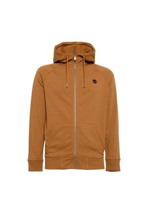 Sweater met rits - light brown