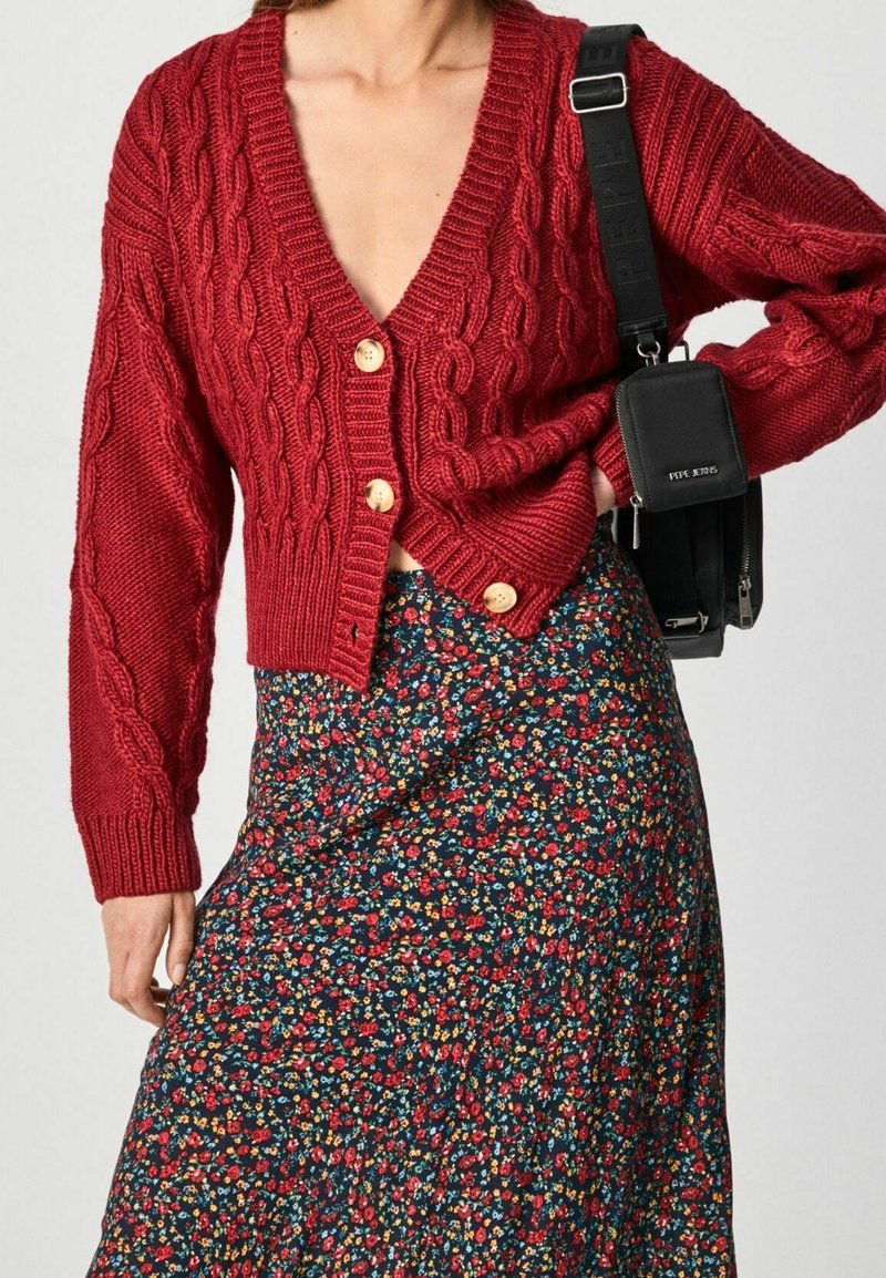 Pepe Jeans Kardigan - light red