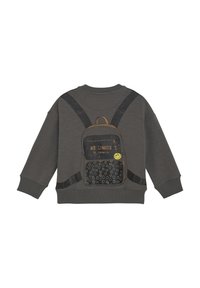 Minymo Sweater - dark gull grey